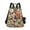 Abstract Colorful Small Flowers, variant on Travel Backpack for Women Large Capacity College Bags Multi-pocket Casual Daypacks 15 Inch Cartoon Teeth
