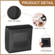 thumbnail image 3 of 60Pcs Cajas de Jabón Kraft, Cajas Mini Kraft de 3 x 3 x 1.2 Pulgadas con Ventana Transparente para Empaque de Golosinas de Fiesta (Negro), 3 of 7