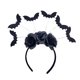 thumbnail image 1 of Diadema de murciélago negro de fieltro para disfraz de Halloween NQ, 1 of 5