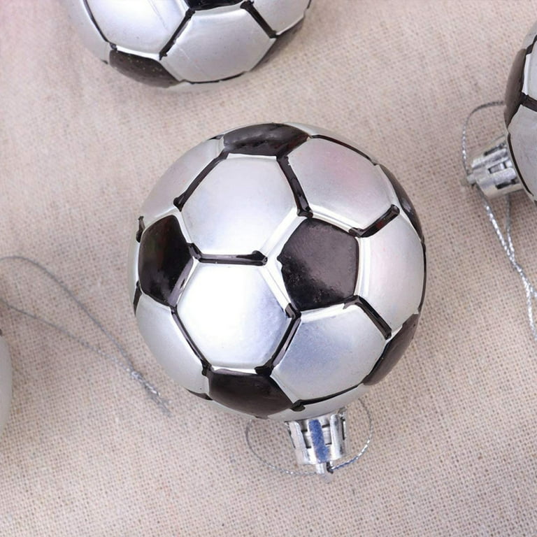 Christmas Football Xmas Balls - Sports Theme Xmas Football, Christmas  Decorative Balls, Christmas Tree Ornament, Home, Holiday 