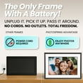 thumbnail image 2 of PhotoSpring Battery+AC Powered  10in Digital Frame No Subscription Fee, 2 of 11