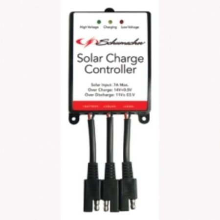 Schumacher Electric SPC-7A Solar Charge Controller, Protects Battery From Overcharge And Discharge, For