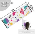 thumbnail image 5 of Yayeee Hallway Runner Rug 2'x6' Non Slip Machine Washable with Rubber Backing, Retro Round, 5 of 8