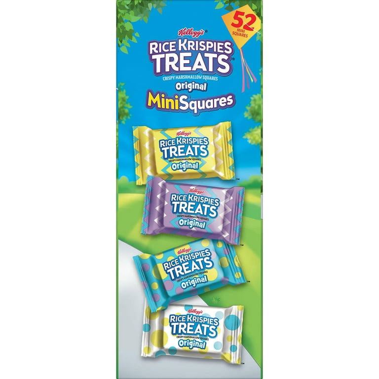 Kellogg's Rice Krispies Treats Spring Mini-Squares (52 Count Kellogg's Rice Krispies Treats Spring Mini-Squares (52 Count