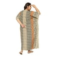 thumbnail image 6 of Oussum Women Plus Size Kaftan Dress Long Maxi Kaftan Loungewear Beach Caftan, 6 of 7
