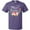 Purple, variant on Inktastic Blessed to Be a Grandma with Flowers T-Shirt