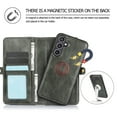 thumbnail image 2 of Allytechgroup Galaxy S25 Plus Wallet Case, 2 in 1 Detachable Back Cover Magnetic Case Premium PU Leather Cards Slots RFID Blocking Shockproof Wallet Phone Case Cover for Samsung Galaxy S25+, Darkgreen, 2 of 8