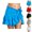 Blue, variant on Swimsuit Coverup for Women Lightweight Sheer Chiffon Tiered Ruffle Sarong Wraps Beach Cover Up Skirt