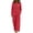 Red, variant on Women's Casual 2 Piece Tracksuit Outfits Lapel Long Sleeve Tunic Shirts and Loose Wide Leg Flowy Pants Soft Daily Loungewear Sets White