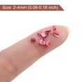 thumbnail image 4 of Unique Bargains Chips de Verre Épais Métalliques Irréguliers Rouges Pailletés, 20g, 2-4mm, 4 of 5