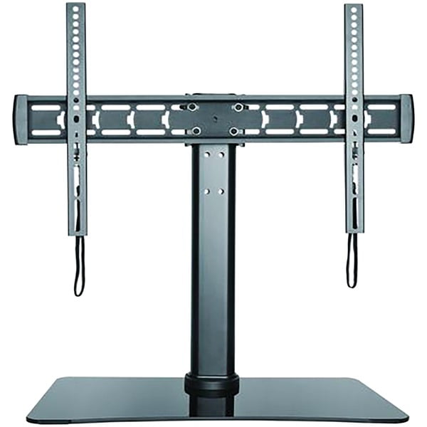 Stanley® 32inch To 70inch Adjustable Tabop Tv Stand With Glass Base