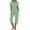 New6/Green, variant on Otvok Home Sports Pajama Suits Women V-Neck Short Sleeve Pajamas and Pants Set with Pockets