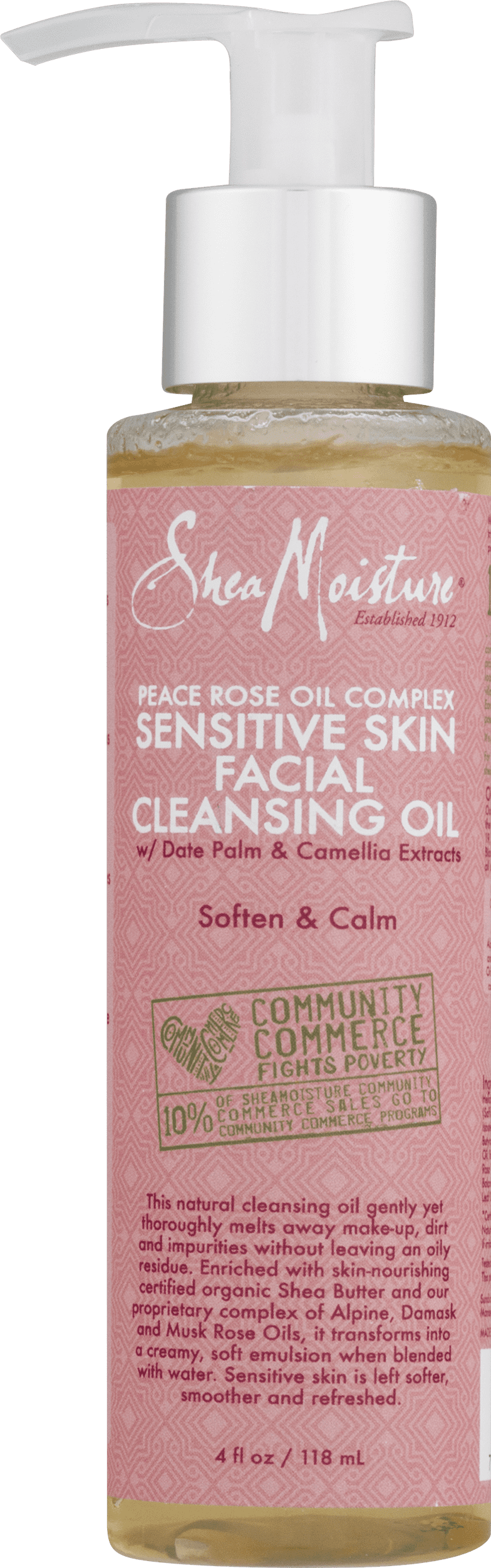 shea moisture peace rose oil complex sensitive skin facial moisturizer