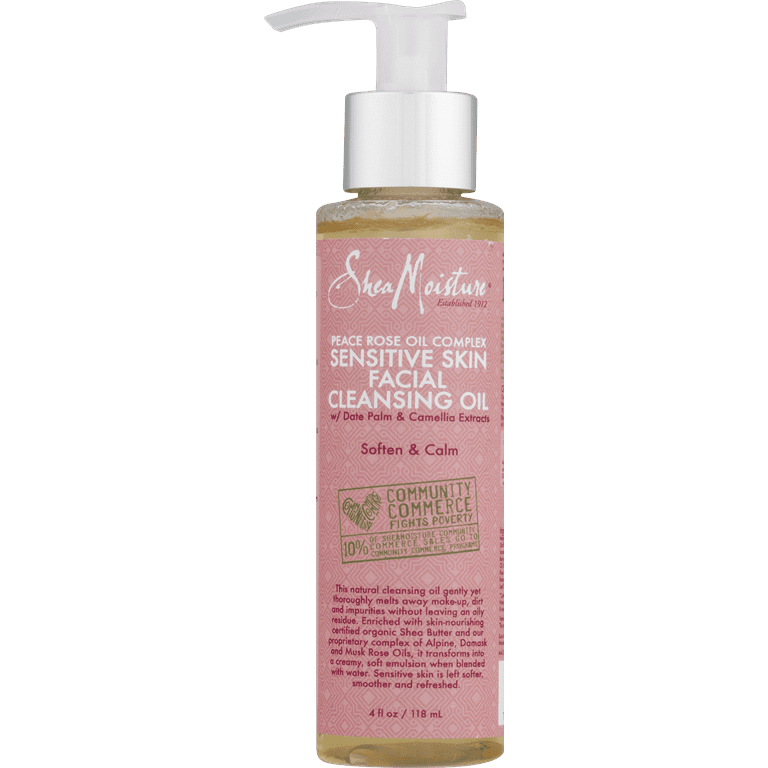 Shea moisture sensitive deals skin facial cleansing oil