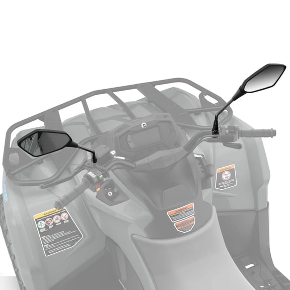 Can-Am 715005366 Adjustable Handle Bar Mirror Kit Outlander 1000 450 570 650 Max