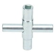 thumbnail image 2 of Llave de grifo, llave de grifo de 4 vías, llave de grifo cruzada, materiales ecológicos, 2 of 8