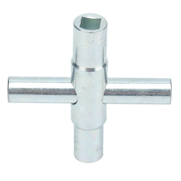 4 Way Key 4in 1 Water Faucet Tap Cross Key Tool Manual Bathroom Wrench Tool