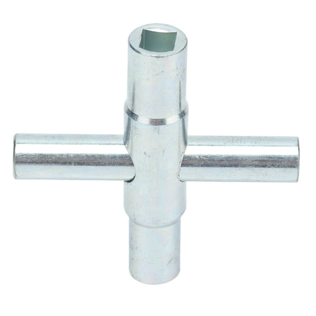 Llave de 4 vías para grifo de agua 4 en 1, llave cruzada, manual, para baño