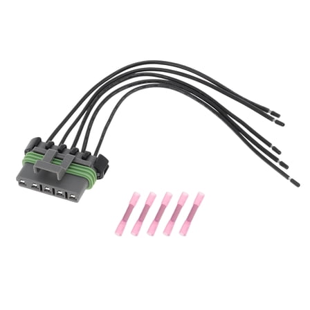 Unique Bargains HVAC Blower Motor Resistor Wire Harness for Chevrolet Trax 2015-2019 Blower Motor Resistor Connector W/ Teminals No.99595KW