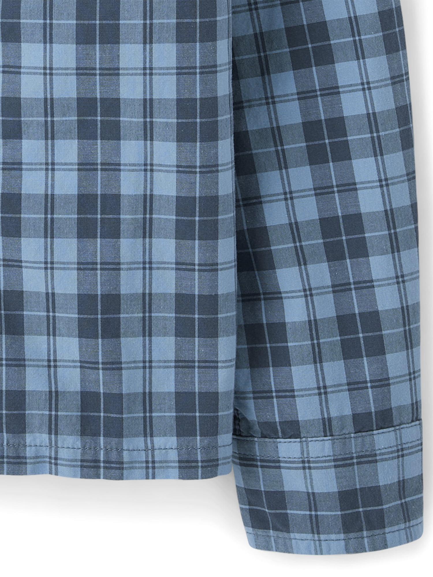 The Children's Place Boys Long Sleeve Plaid Poplin Button Up Shirt, Sizes S-XXL