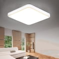 thumbnail image 3 of sunsanly LED Ceiling Lamp High Brightness Non-Glaring Eye Protection Simple Style Easy Installation Modern Square LED Ceiling Light Lighting Fixture Bedroom Supplies, 3 of 7