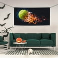 thumbnail image 2 of Sikiie Tennis Ball In Fire1 Custom Banners and Signs Customize Outdoor, Personalized Banner with Logo Text for Party Birthday, Customized Banner Decoration-Small, 2 of 8