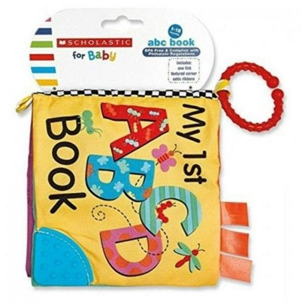 Playtex Baby My First ABC Crinkle Book One Size Yellow multi Walmart