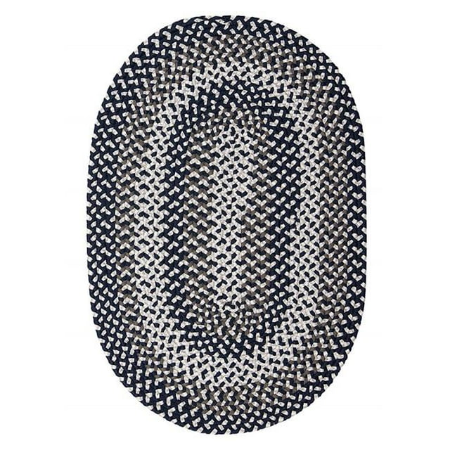 Colonial Mills Rug SY02R084X108 7 x 9 ft. Sidney Nursery Braided Rug Blue Grey