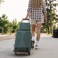 thumbnail image 2 of Ktaxon Luggage Set 2 Piece Carry-on, PP Hard Shell Suitcase 14" 20" Luggage Sets Spinner Wheels, Green, 2 of 9