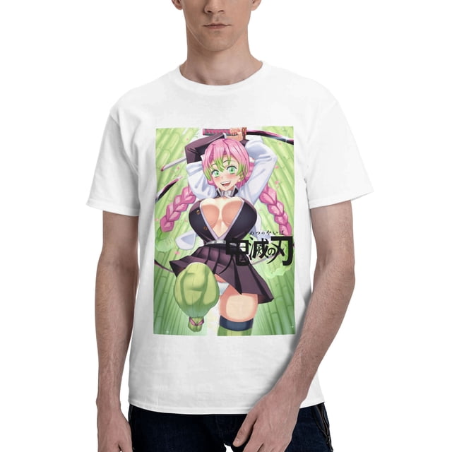 Camiseta de Manga Corta para Hombres Kimetsu no Yaiba