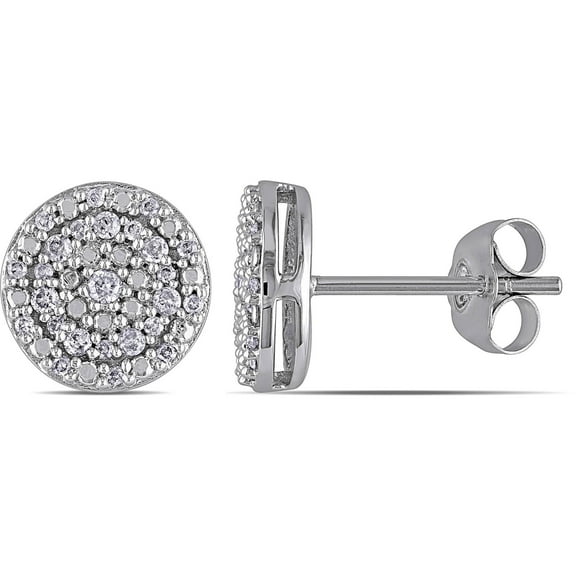 Everly Women's Diamond and 10k White Gold Earrings