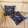 thumbnail image 2 of YST Lightning Throw Pillow Cover for Kids Teens Adult,Colorful Lightning Pillow Cover,Grey Space Cushion Cover,Abstract Lightning Landscape Decorative Pillow Cover 18x18 Inch, 2 of 6