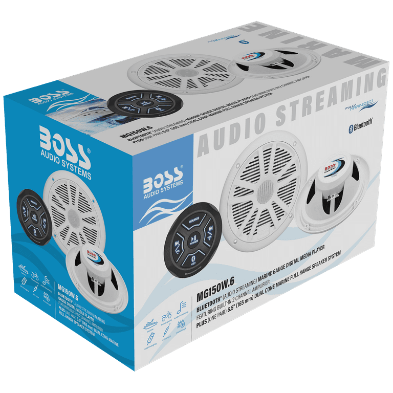 Buy BOSS Audio Systems B6ABT ATV UTV Marine Roll Cage Waketower Speaker