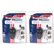 USAutomatic, 2-Pack 030213-2 Two Button Transmitter Remote for Litian Gate Operators