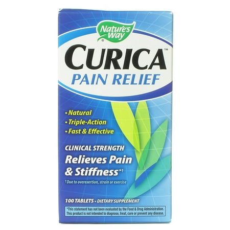 Curica Pain Relief By Nature's Way - 100 Tablets