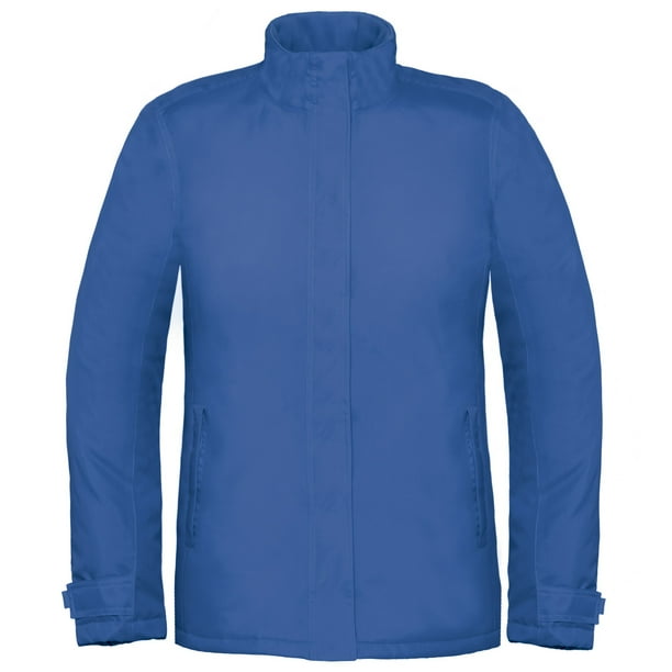 B&C - Chaqueta modelo Premium Real+ impermeable y termo aislante para mujer (Azul)