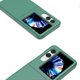 thumbnail image 2 of For ZTE nubia Flip2 5G Case Skin-Touch Texture Hard PC Folding Phone Cover - Orange, 2 of 5
