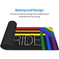 thumbnail image 4 of LGBT Gay Pride Rainbow Gaming Mouse Pad Pride Large Mouse Pad (31.5x11.8 Inch) Non-Slip Rubber Base Large Desk Mat Desk Protector for Home Office Gaming Work, 4 of 6