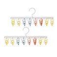 thumbnail image 4 of MasteelfCA 2pcs Clothes Drying Clamp Organizer Clothes Hanger Home Hat Storage Clip Hanger, 4 of 8