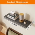thumbnail image 7 of Fairy 15.8in Floating Shelves for Wall, Set of 6 Shelves for Bathroom, Bedroom, Kitchen Decro, Grey, 7 of 7
