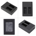 thumbnail image 1 of Dual Slot Chargers, Plastic Action Camera Charger Reliable 5V Input  for Travelling, 1 of 7