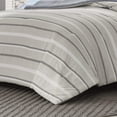 thumbnail image 3 of Nautica  Woodbine Collection Duvet Cover Set- 100% Cotton Ultra Soft, All Season Bedding, Pre-Washed for Added Softness, Queen, Beige, 3 of 4