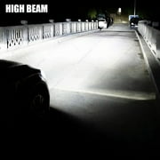 9005 9006 Combo LED Headlight Bulbs for Toyota Corolla 2001-2013 High Low Beam Lights White,c9