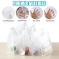 thumbnail image 3 of Bolsa de maquillaje transparente GAWBYET Mini, 50 unidades, impermeable, PVC, 3 of 7