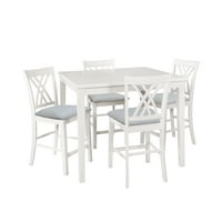 Powell Furniture Com Powell Maggie 5 Piece Counter Dining Set White