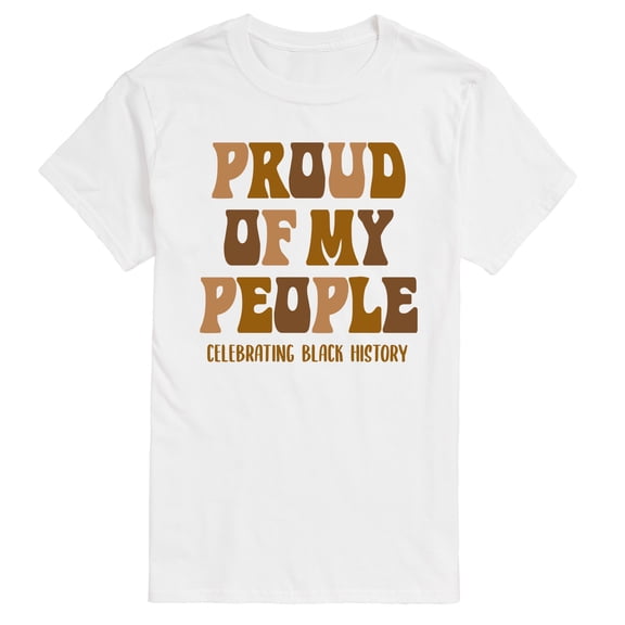 Instant Message - Proud of my People Short Sleeve Graphic T-Shirt