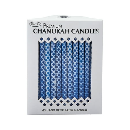Hanukkah Goods Premium B/w Chanukah Candles - Walmart.com