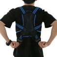 thumbnail image 4 of Posture Corrector, Perfect Fitting Back Straightener Widened Shoulder Strap  For Boy L Blue, 4 of 8