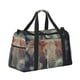 thumbnail image 2 of Easygdp Elephant in Smoke Bolsa de Gimnasio, Bolsa de Viaje Duffel, Bolsa de Fin de Semana con Compartimentos, Bolsa de Mano para Noche, 2 of 7