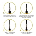 thumbnail image 4 of Abridor de Vino Scabia, Abrebotellas de vino con bomba de presión de aire, Abridor de Botellas de Vino, Abrebotellas Sacacorchos, Removedor de corcho. Destapacorchos Perfectos para el Hogar, Restauran, 4 of 5